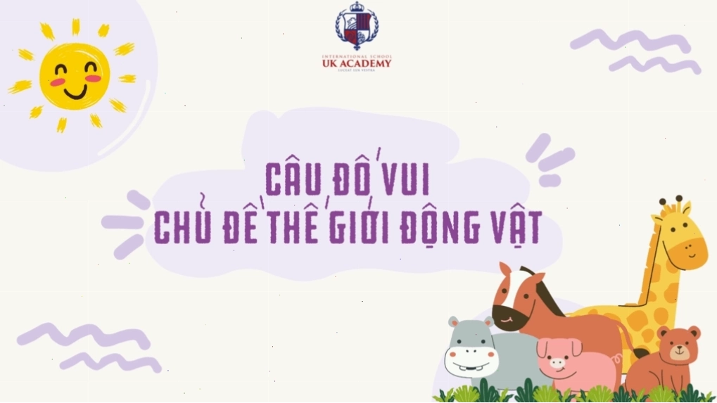 Trẻ mở rộng hiểu biết về thế giới động vật qua câu đố