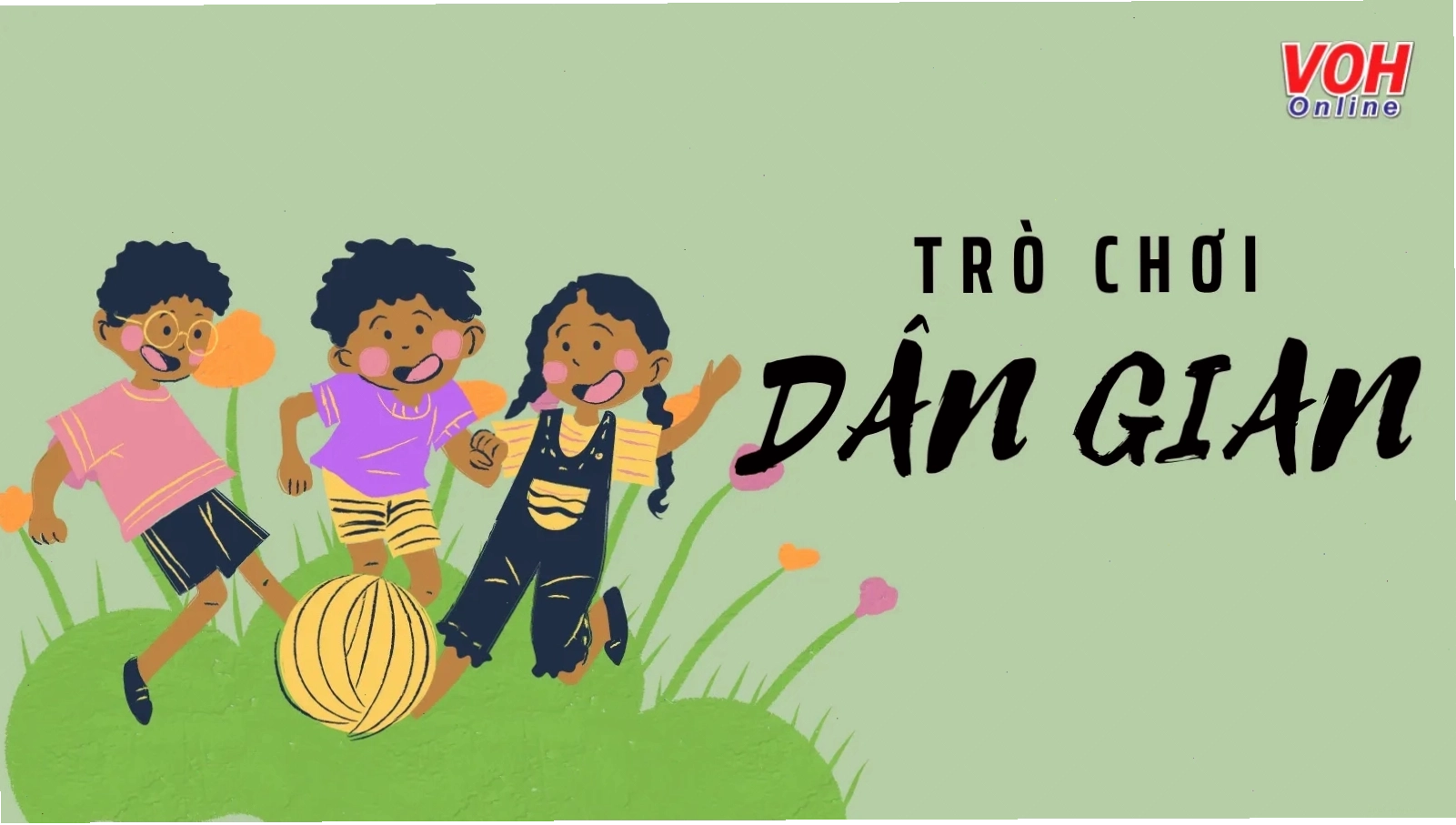 Trò chơi dân gian gắn liền với đồng dao