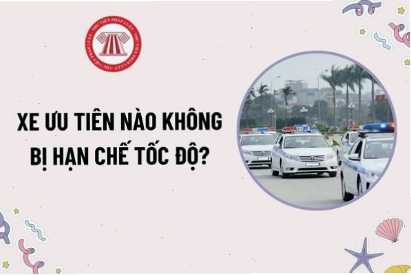 Xe ưu tiên và các quy định liên quan