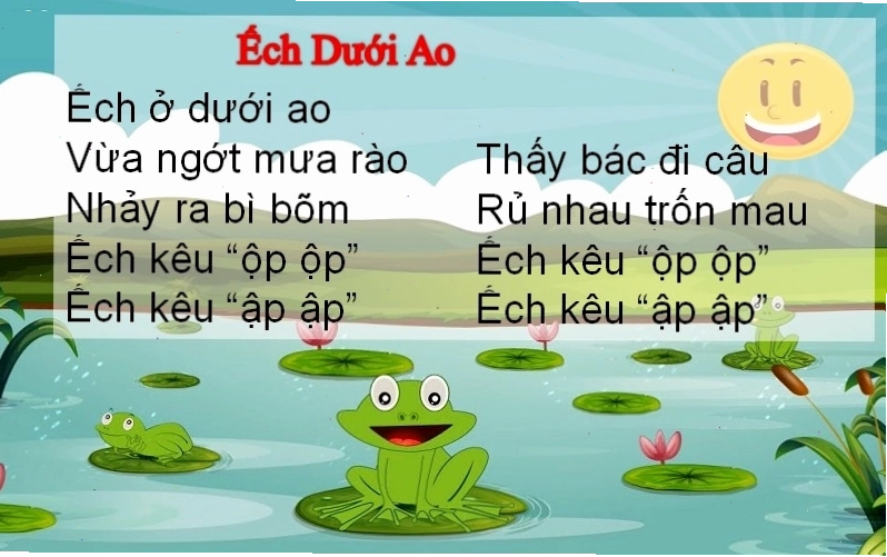 Ý nghĩa bài đồng dao con ếch