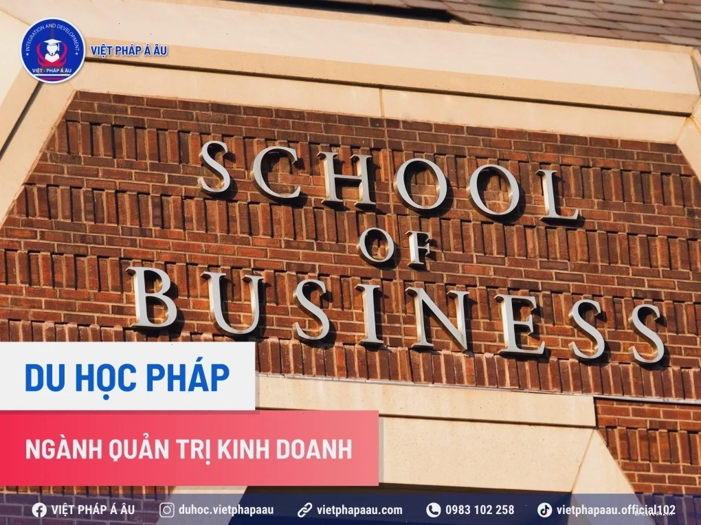 Lớp học hiện đại khi du học pháp ngành quản lý kinh doanh quốc tế