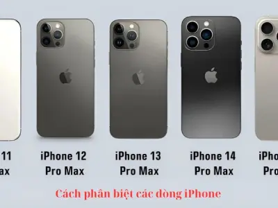 Cách phân biệt các dòng ip bằng thiết kế và tính năng