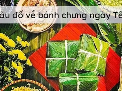 Những câu đố về bánh chưng dân gian tràn ngập hương tết