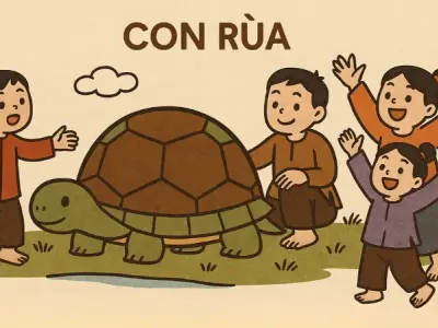 Phân tích nội dung bài đồng dao con rùa chi tiết