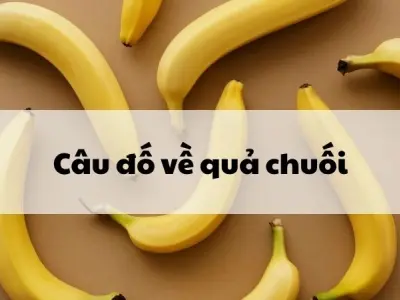 Giải trí cùng câu đố về quả chuối giàu trí tuệ dân gian
