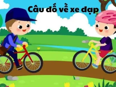 Câu đố về xe đạp hay giúp bé vừa chơi vừa học hiệu quả