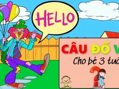 Câu đố cho bé 3 tuổi mẹ nên biết để giúp bé thông minh hơn