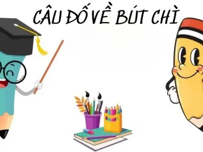 Trọn bộ câu đố về bút chì rèn trí thông minh cho bé
