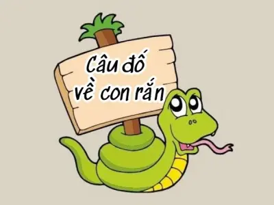 Loạt câu đố con rắn giúp bé vừa học vừa chơi siêu hay