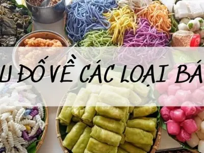 Câu đố về các loại bánh dân dã gợi nhớ ký ức tuổi thơ