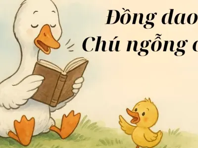 Tìm hiểu nội dung đồng dao chú ngỗng con truyền thống