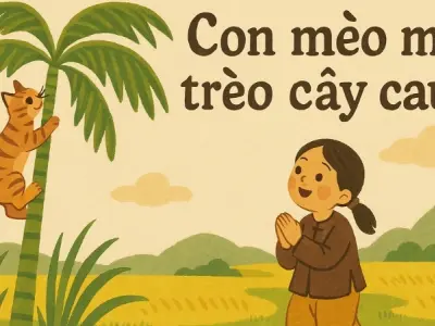 Khám phá ý nghĩa bài đồng dao Con mèo mà trèo cây cau thú vị