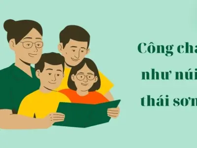 Đồng dao Công cha như núi Thái Sơn ý nghĩa sâu sắc