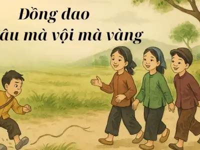 Phân tích nội dung đồng dao đi đâu mà vội mà vàng