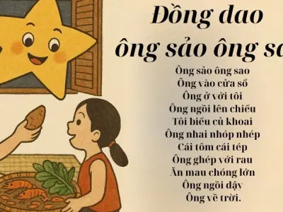 Khám phá ý nghĩa đồng dao Ông sảo ông sao đầy thú vị