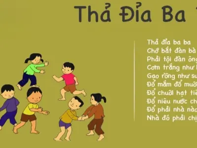 Đồng dao thả đỉa ba ba và giá trị văn hóa truyền thống
