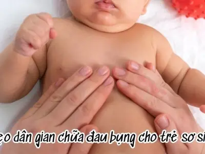 Mẹo dân gian trị đau bụng cho trẻ sơ sinh cực dễ thực hiện