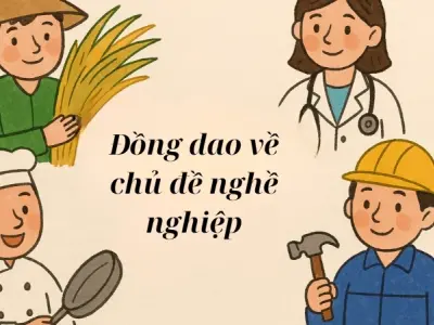 Tuyển chọn bài đồng dao về chủ đề nghề nghiệp cho bé