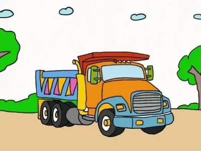 Câu đố về xe tải giúp trẻ phát triển trí tuệ và tư duy