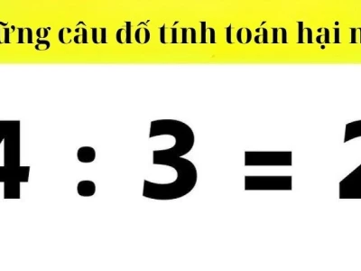 Giải mã những câu đố tính toán hại não khó nhằn gây bão