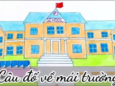 Bất ngờ với câu đố về mái trường giàu cảm xúc nhân văn