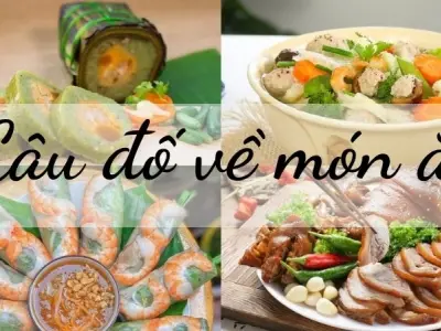 Mê mẩn với câu đố món ăn cực kỳ lắt léo và bất ngờ