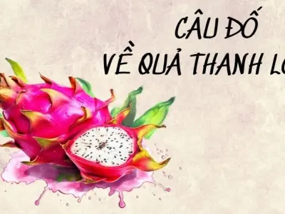 Câu đố quả thanh long vui nhộn khơi gợi trí tưởng tượng bé