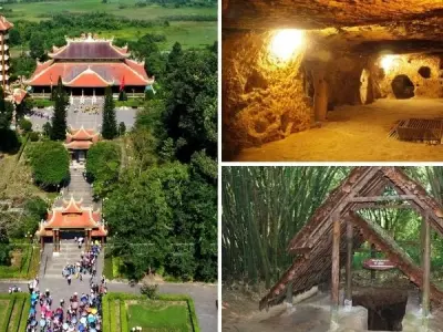 Di tích lịch sử địa đạo Củ Chi với công trình ngầm độc đáo