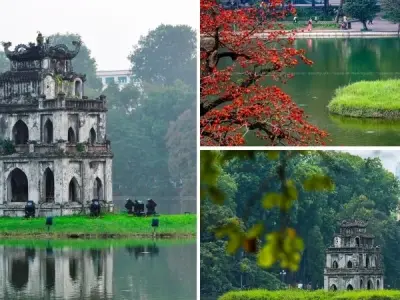 Vẻ đẹp cổ kính của di tích lịch sử Hồ Gươm nổi tiếng