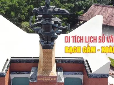 Vẻ đẹp di tích lịch sử Rạch Gầm Xoài Mút ở Tiền Giang
