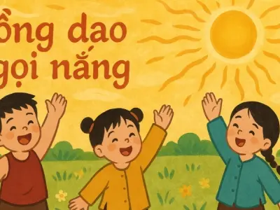 Khám phá bài đồng dao Gọi nắng gắn với ký ức làng quê