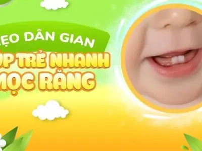 Mẹo dân gian giúp bé nhanh mọc răng cực dễ áp dụng tại nhà