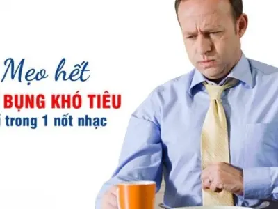 Đầy bụng khó tiêu hóa giải tức thì bằng mẹo dân gian xưa