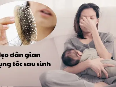 Hé lộ mẹo dân gian trị rụng tóc sau sinh hiệu nghiệm