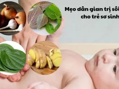 Hé lộ mẹo dân gian trị sôi bụng cho trẻ sơ sinh tại nhà