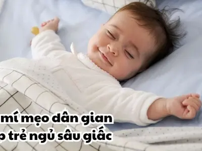 Bật mí mẹo dân gian giúp trẻ ngủ sâu giấc không ngờ tới
