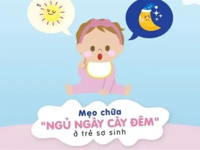 Mẹo dân gian chữa trẻ ngủ ngày cày đêm cực hiệu quả