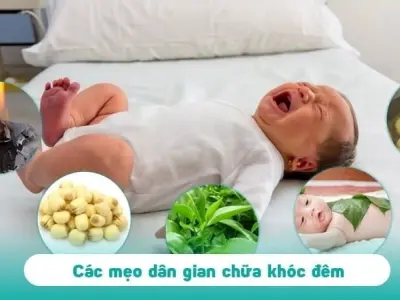 Chia sẻ mẹo dân gian giúp trẻ hết khóc đêm chỉ sau vài ngày