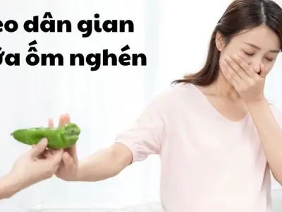 Bí quyết mẹo dân gian chữa ốm nghén hiệu quả bất ngờ
