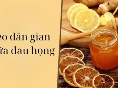 Hé lộ mẹo dân gian chữa đau họng chuẩn kinh nghiệm xưa