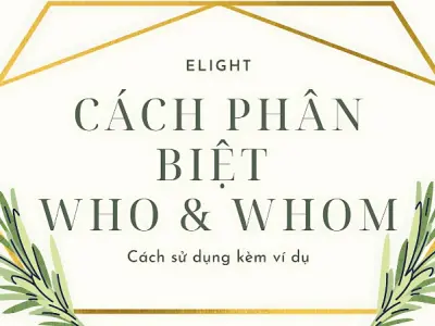 Phân biệt who whom nhanh bằng cách xác định vai trò từ