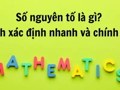 Số nguyên tố là gì? Cách xác định nhanh và chính xác