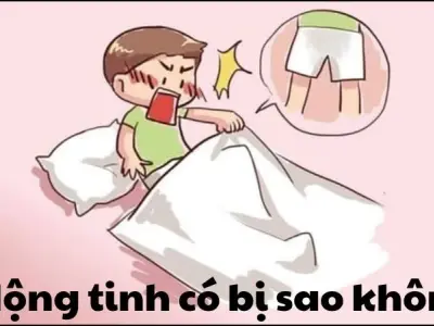 Mộng tinh có bị sao không và có ảnh hưởng gì đến sức khỏe
