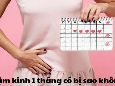 Chậm kinh 1 tháng có bị sao không - Cảnh báo bệnh lý