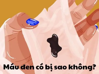 Máu đen có bị sao không - Dấu hiệu cảnh báo sức khỏe