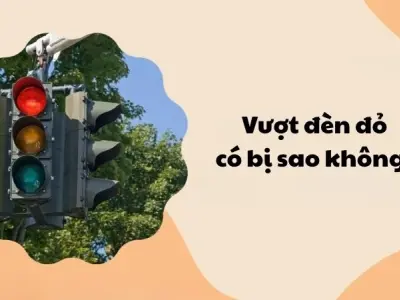 Vượt đèn đỏ có bị sao không và mức phạt theo nghị định mới