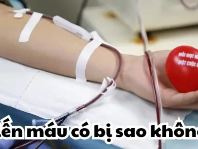 Hiến máu có bị sao không và có gây tăng cân thật không