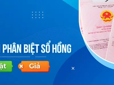 Cách phân biệt sổ hồng thật giả cực dễ, ai cũng cần biết
