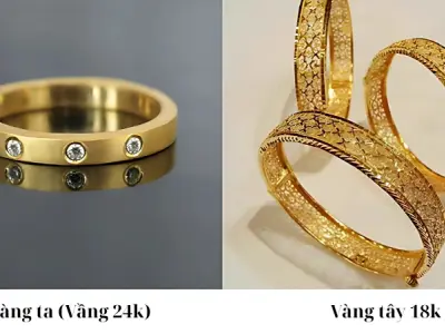Hướng dẫn chi tiết cách phân biệt vàng 18k và 24k chuẩn