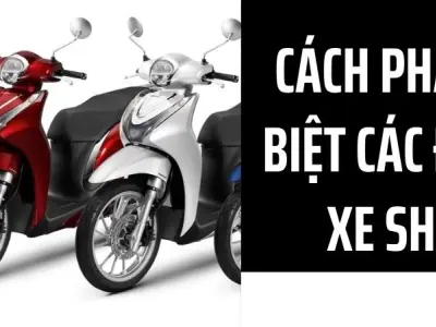 Cách phân biệt các đời xe SH chi tiết nhất hiện nay